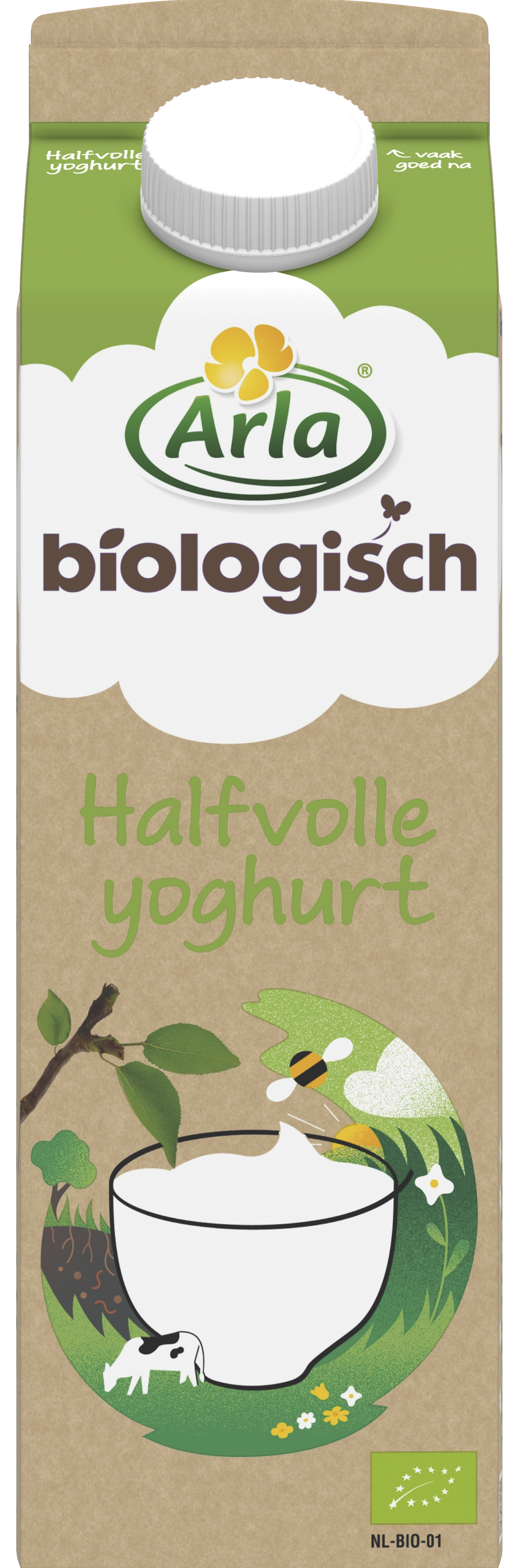 Biologisch Milde halfvolle yoghurt 1 liter