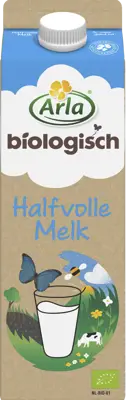 Biologisch Halfvolle melk 1 liter