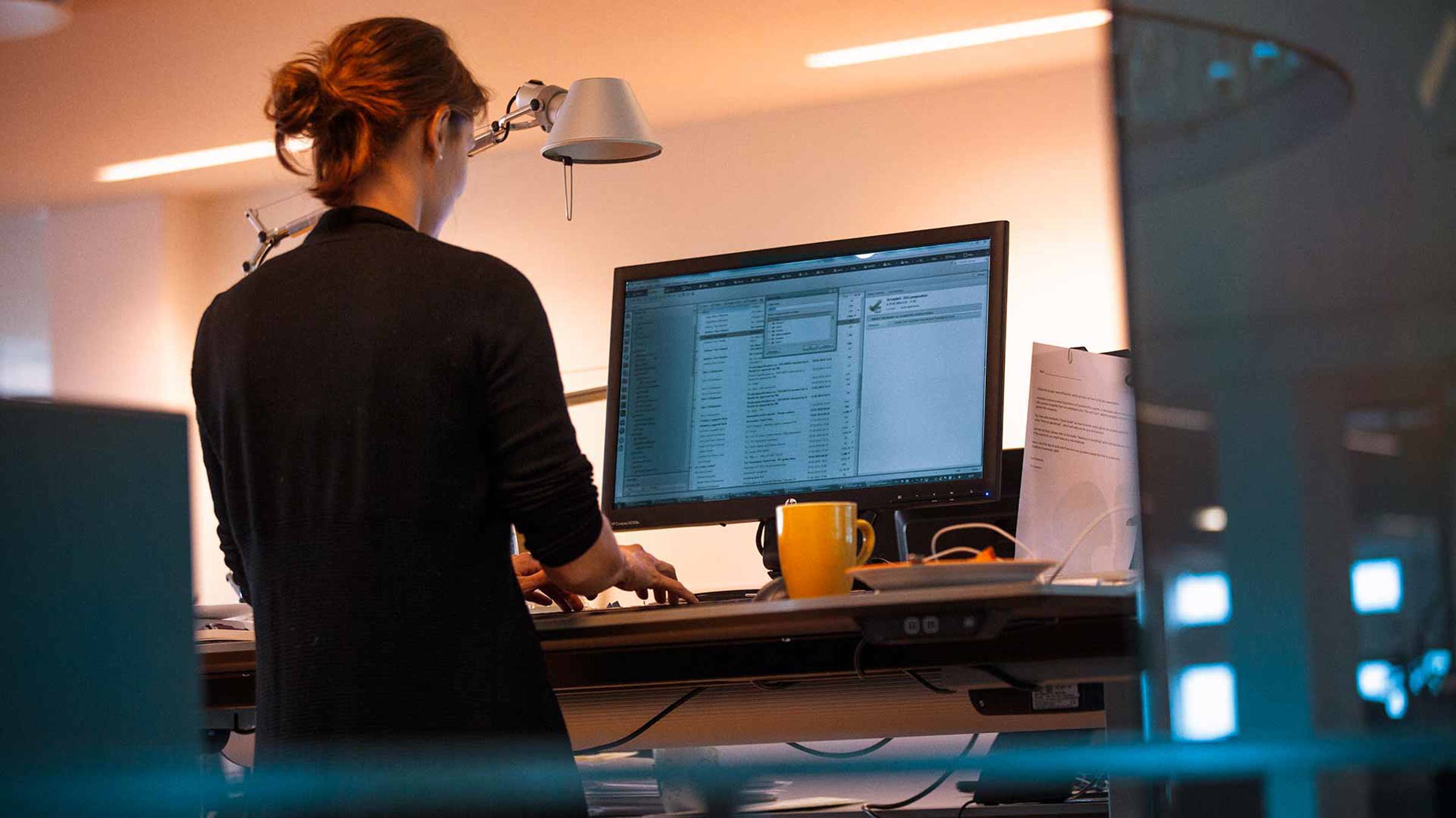Photo of woman working
