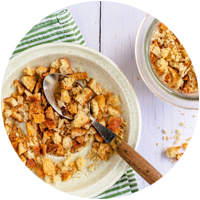 Top 3 recepten met paneermeel