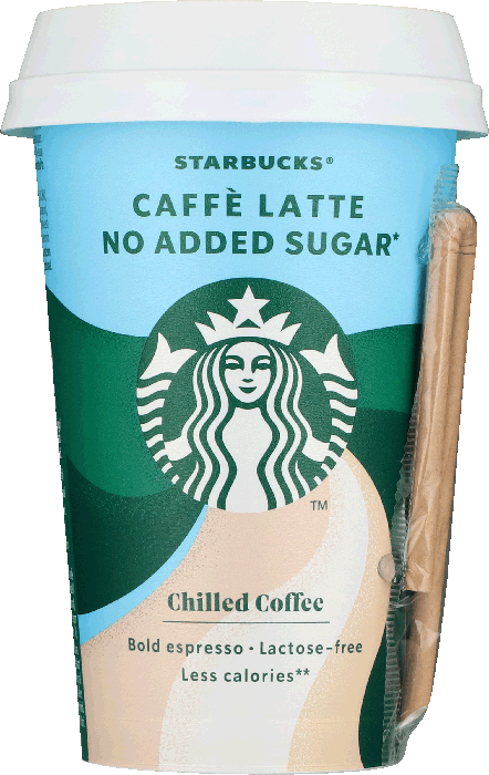 Starbucks Caffe Latte chilled coffee