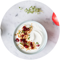Heerlijke yoghurt bowl toppings