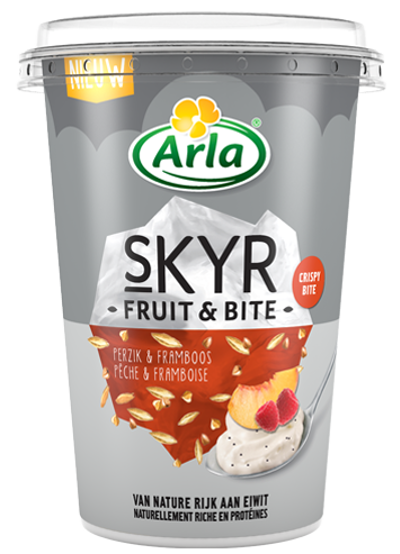 fruit & bite Perzik Framboos 450 gram