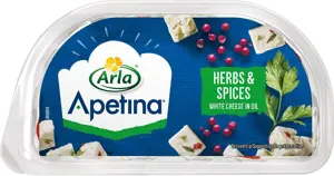 Apetina Witte kaasblokjes in olie 100g