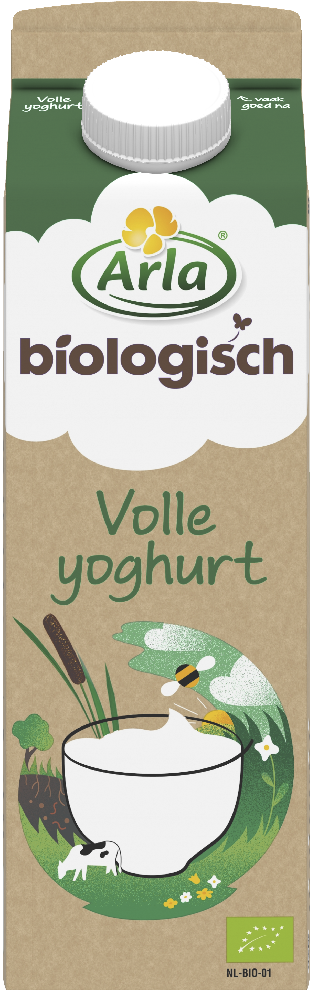 Biologisch Volle yoghurt 1 liter