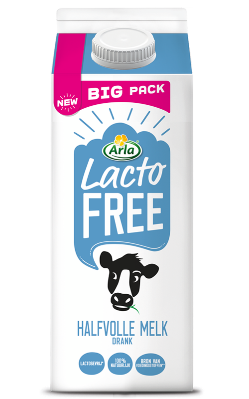 Arla Lactofree halfvolle melkdrank