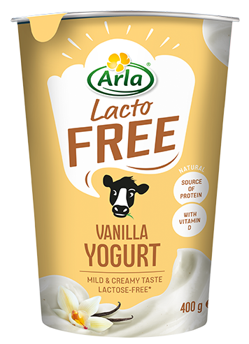 Lactofree Lactosevrije yoghurt Vanille 400g