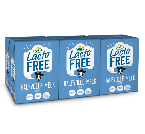 Lactofree Lactosevrije halfvolle melkdrank 200 ml